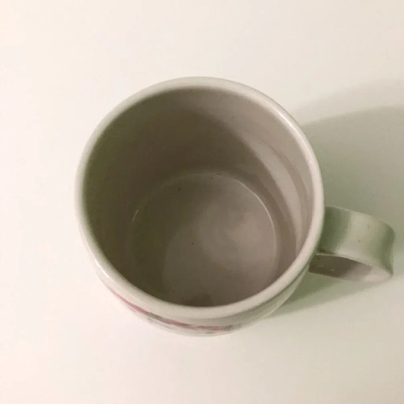 Anthropologie Starla M Halfmann Petal Monogram Letter C Initial Mug - Picture 7 of 12